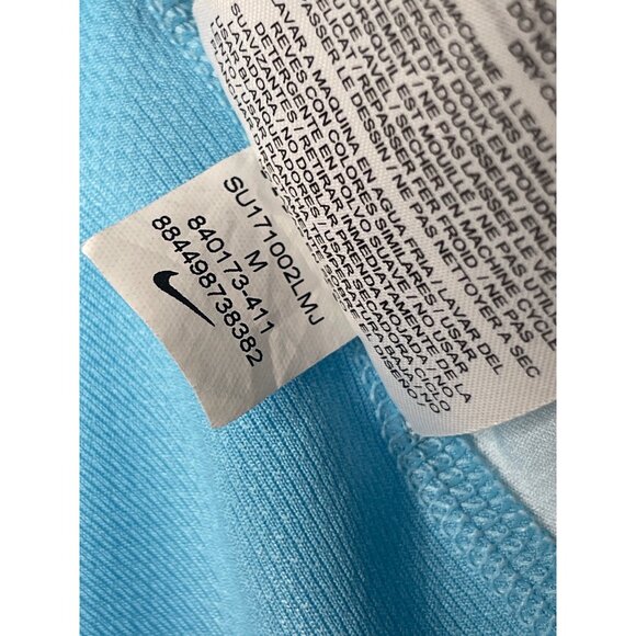 Nike Women's Breathe Rapid Dri -Fit Running Tee Blue Short Sleeve M - Picture 6 of 11